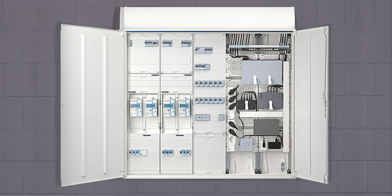 Technikzentrale bei Elektro Ullrich GmbH in Weikersheim