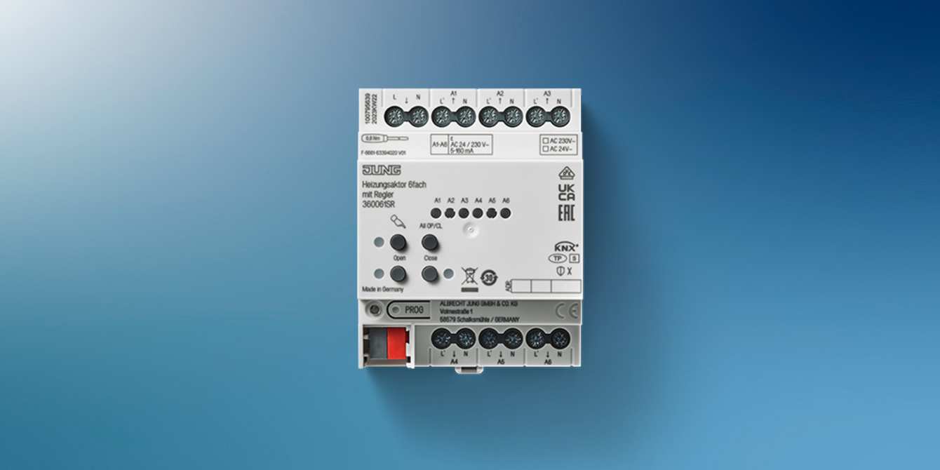 KNX Heizungsaktor 6-fach bei Elektro Ullrich GmbH in Weikersheim