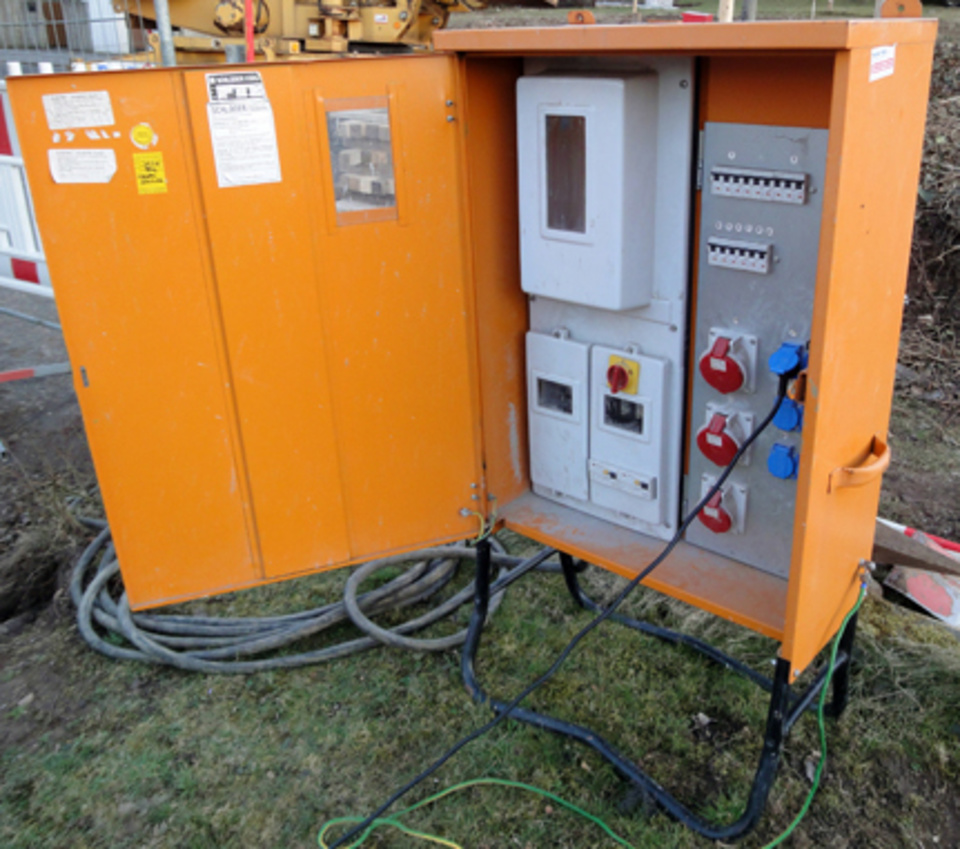 Baustromkasten bei Elektro Ullrich GmbH in Weikersheim